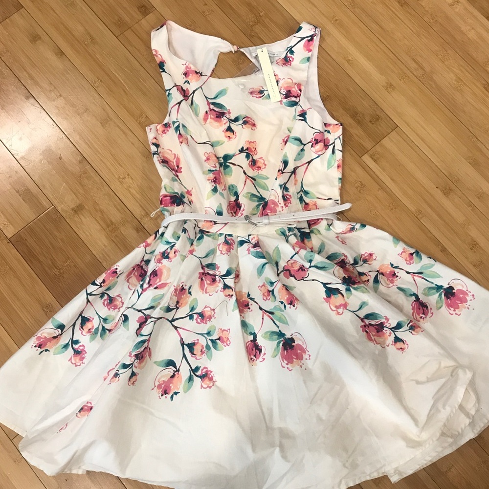 NWT Lauren Conrad floral print dress